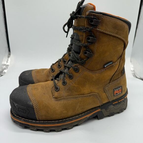 Timberland Pro, Men's Boondock 8" Composite Toe Waterproof Work Boot. Size 9.5M - Picture 3 of 11